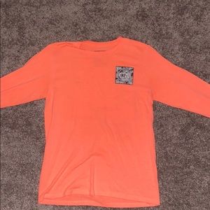 Long Sleeve Coral Shirt